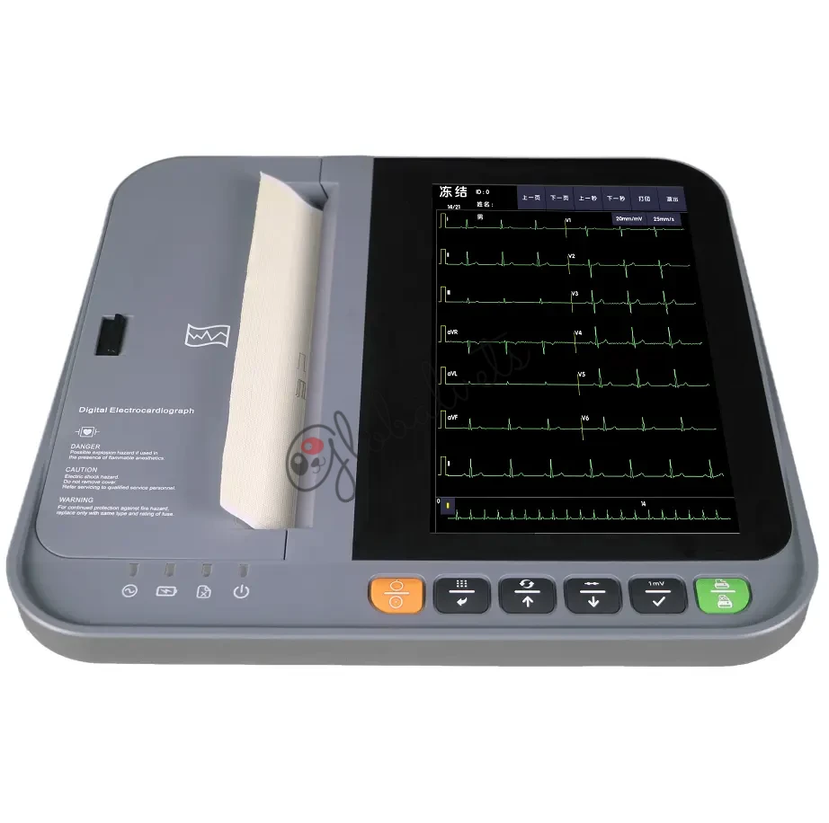 12 Channel ECG Machine for Veterinary Use