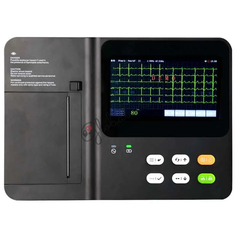 6-Channel Veterinary Animal Electrocadiocgraph ekg for Dogs