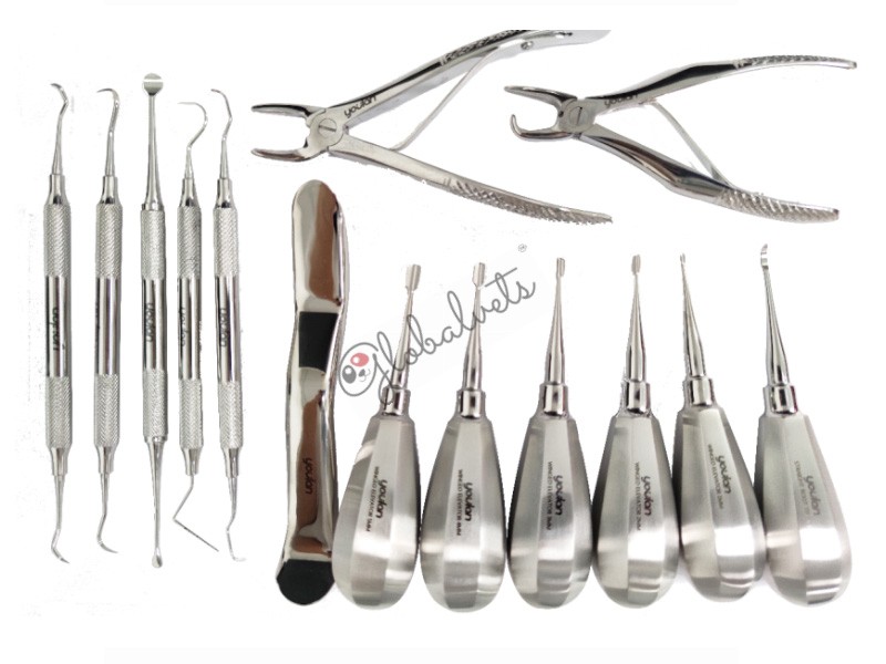 Stubby handle elevator &amp; Instrument Kit