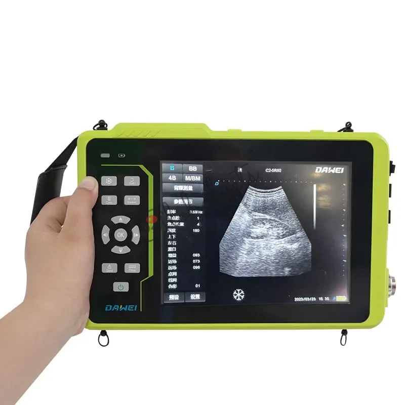 Waterproofing Handheld Cattle Equine Portable Vet Ultrasound Machine Device