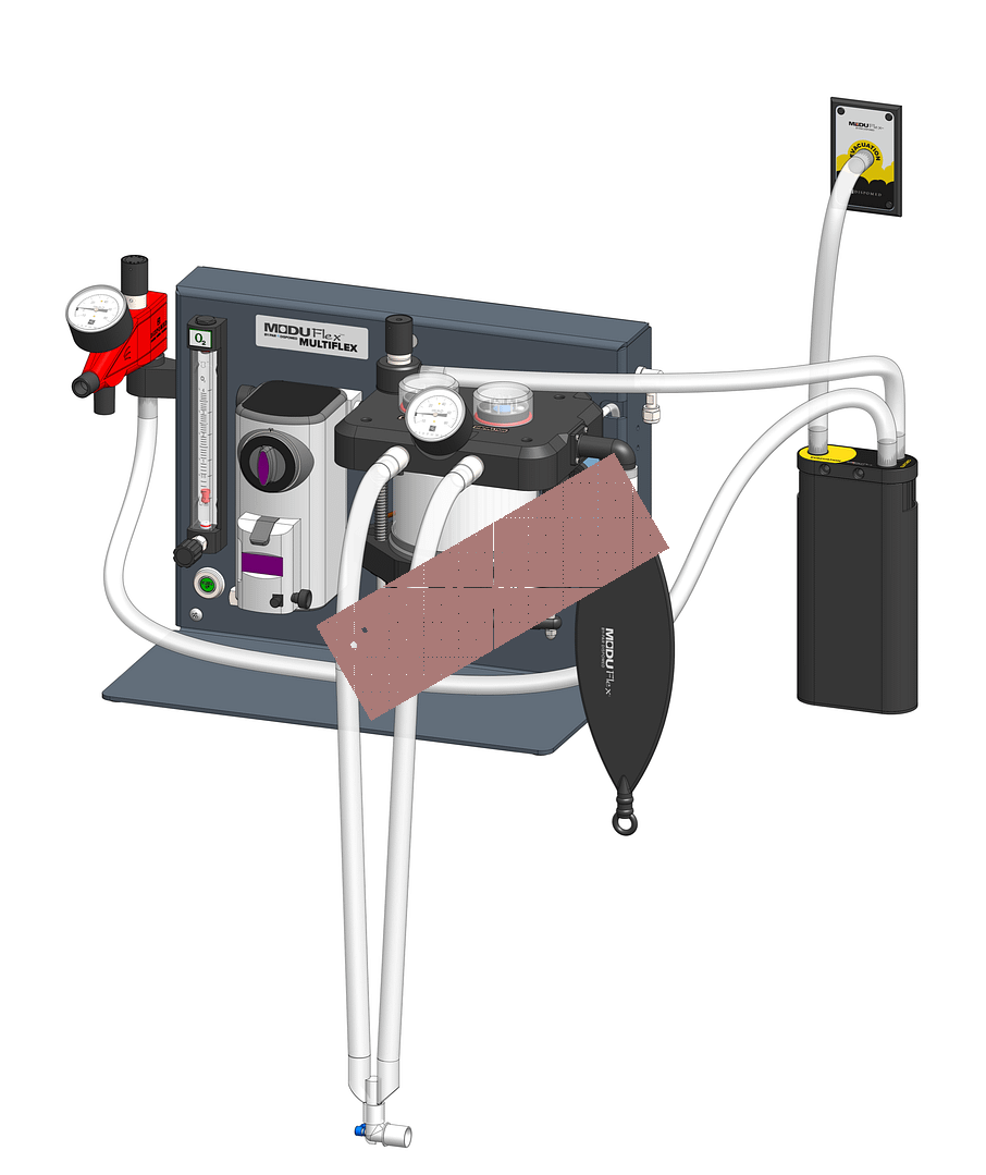 Moduflex Multiflex Veterinary Anesthesia Machine #5