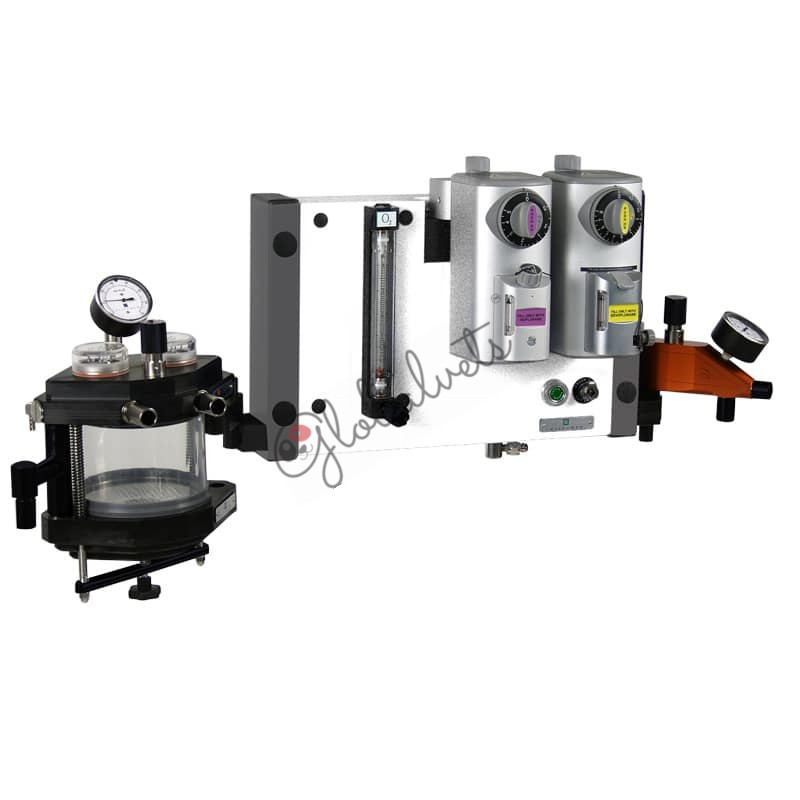 Wall-mount Moduflex Optimax Veterinary Anesthesia Machine #3